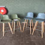 4x Barkruk, Zuiver / Albert Kuip